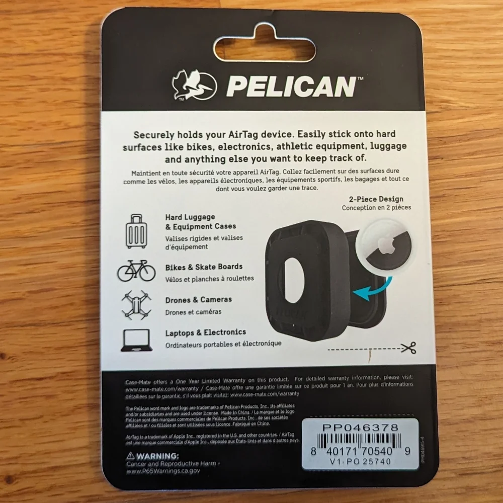 Apple Airtag Pelican Protector Mount